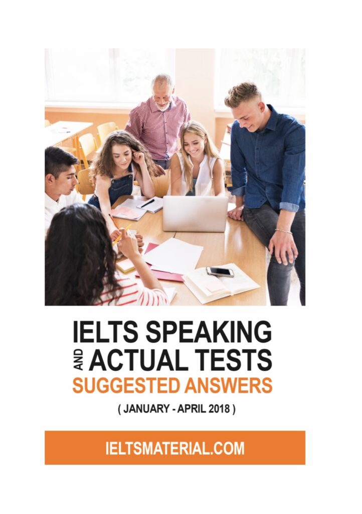 IELTS Speaking Actual Tests Jan-Apr 2018