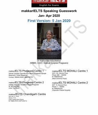 MAKKAR IELTS GUESWORK 2020