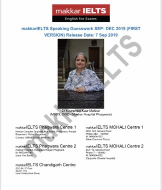 makkar IELTS speaking